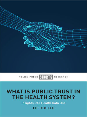 What Is Public Trust in the Health System? - ebook